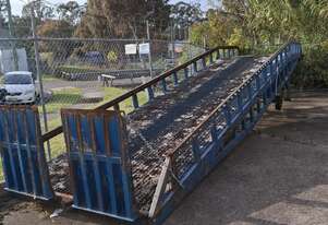 Heavy Duty Industrial Loading Ramp - 10m Long