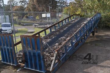 Heavy Duty Industrial Loading Ramp - 10m Long