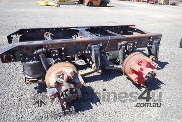 Bogie air bag suspension and Merritor diffs