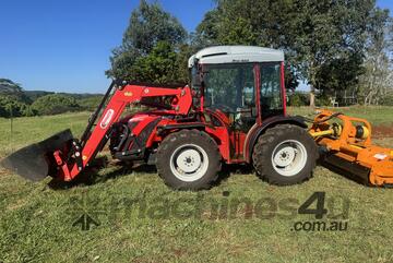 2023 Antonio Carraro TRX7800 (Ultra Low Hours with AC Cab, Bucket and Berti Mulcher)