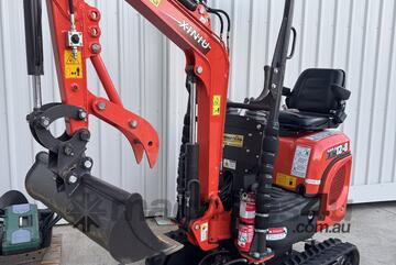   Mini Excavator 1.2 T RHINOCEROS XN12-8 Package Deal with 3 Cyl KUBOTA Engine