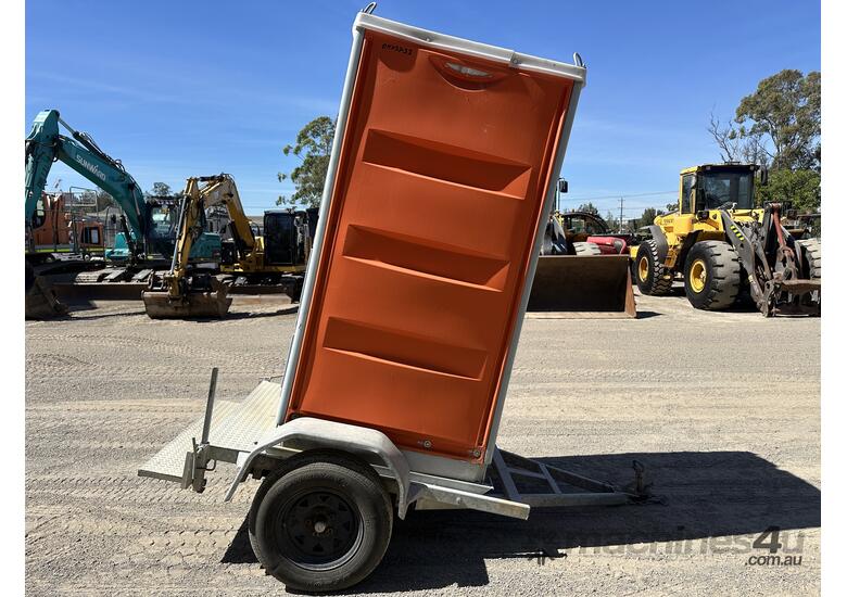 Portable Toilet With Trailer