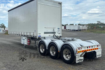 2023 Vawdrey VBS3 Tri Axle Flat Top Curtainsider A Trailer