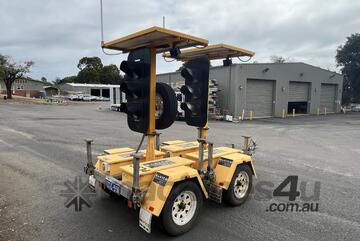 Bartco Single Axle Traffic Light Trailer Combination