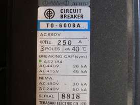 Circuit Breaker (New) 250A 3P - picture1' - Click to enlarge