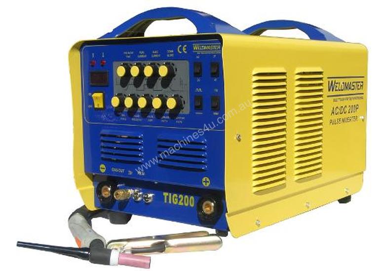 caption Weldmaster 200amp AC/DC Tig Welder with Pulse