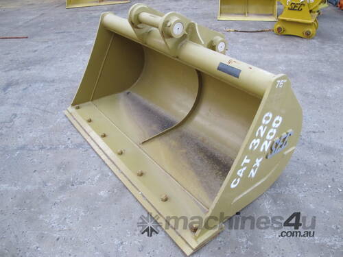  SEC 20 Ton Mud Bucket for Caterpillar CAT320 - Includes Pin, 1930mm Width