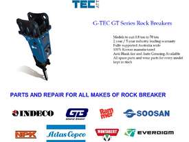 GT4 Rock Breaker suit 6-11T Excavator - picture0' - Click to enlarge