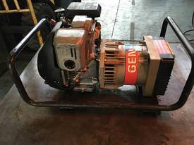 240 Volt Honda Generator Petrol Gentech GC160 - picture2' - Click to enlarge