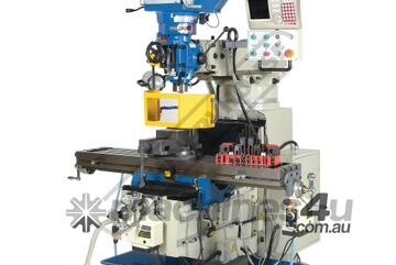 BM-53VE Industrial Turret Milling Machine Table Travel: (X) - 890mm (Y) - 400mm (Z) - 415mm Includes