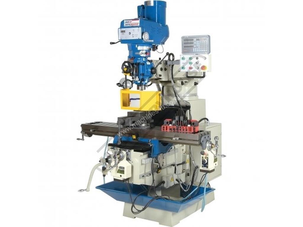 New hafco metalmaster BM53VE Industrial Turret Milling Machine Table