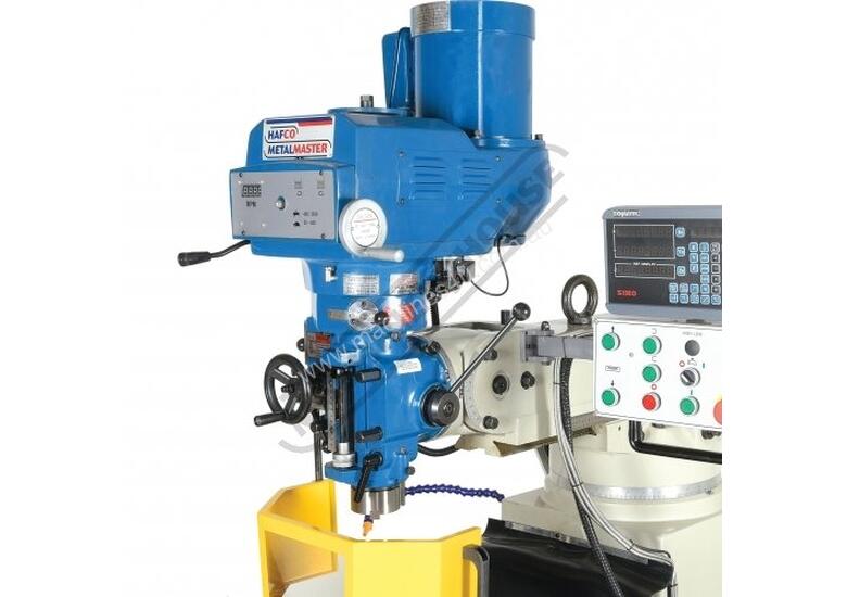 New hafco metalmaster BM53VE Turret Milling Machine X 910mm Y 400mm Z