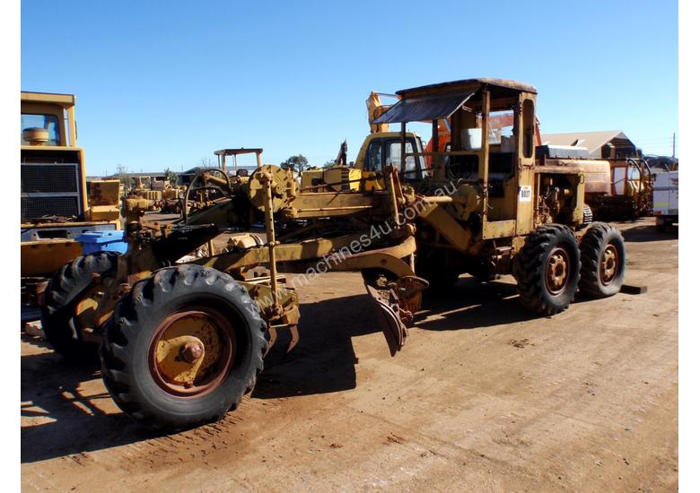 caption Caterpillar 12E 21F Grader *DISMANTLING*