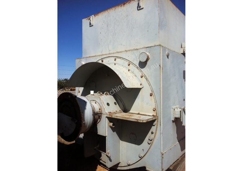 caption 3000 kw 4000 hp 8 pole 11000 v Slip Ring Electric Motor