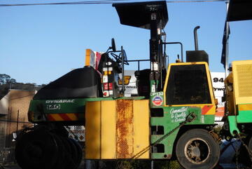 CP-132 multi tyred rollers x 3