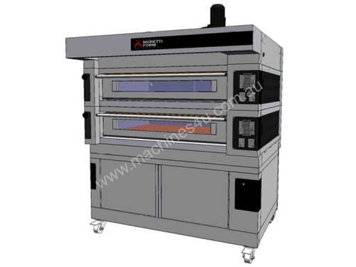 Moretti Forni Serie S Evolution Electric Pizza Deck Oven COMP S100E/2/L