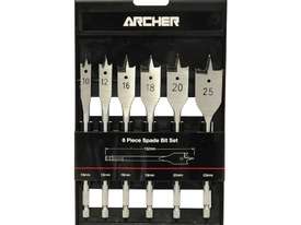 Archer 6 Pce Spade Bit Set - picture0' - Click to enlarge