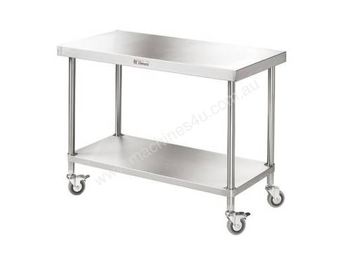 Simply Stainless - Mobile Work Bench 700mm Deep