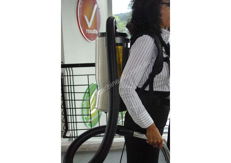 caption PREMIUM BACKPACK VACUUM CLEANER