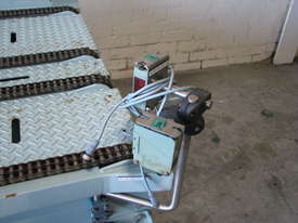 Heavy Duty Motorised Chain Pallet Conveyor - 1.1m wide 2m long - picture1' - Click to enlarge