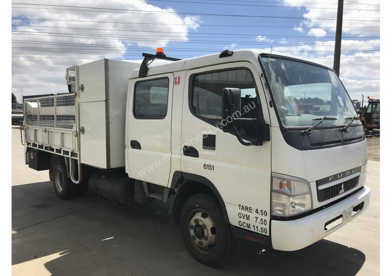 caption 2009 Mitsubishi Fuso Canter Duel Cab Tipper