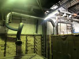 1998 Nederman 2 Head/Single Base Stations Welding Fume Exhaust Extractor - picture2' - Click to enlarge