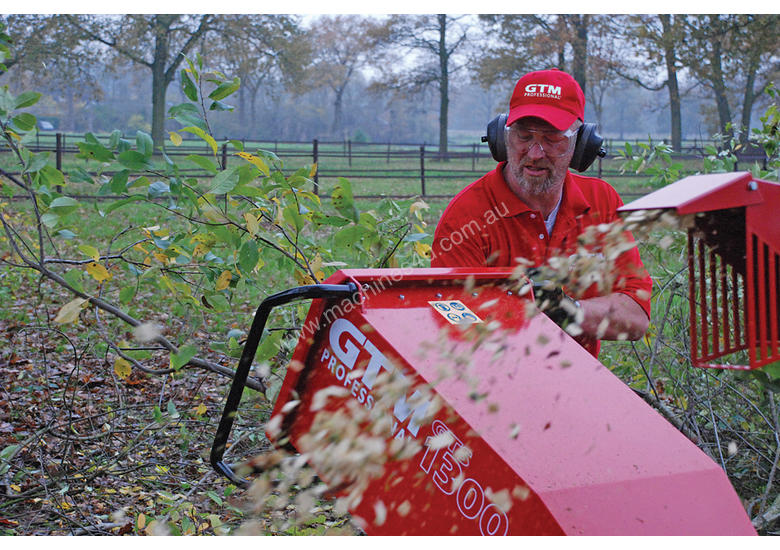 caption GTM GTS1300 COMPO WOOD CHIPPER