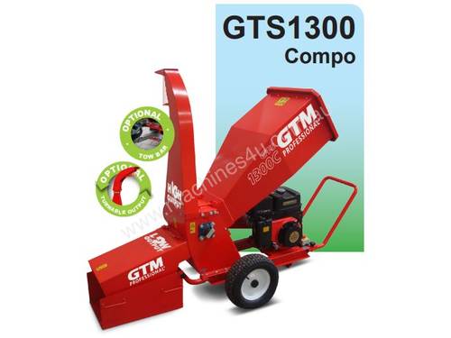 GTM GTS1300 COMPO WOOD CHIPPER