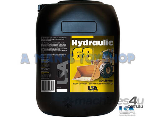 LSA OIL HYDRAULIC 68 20 LITRE DRUM