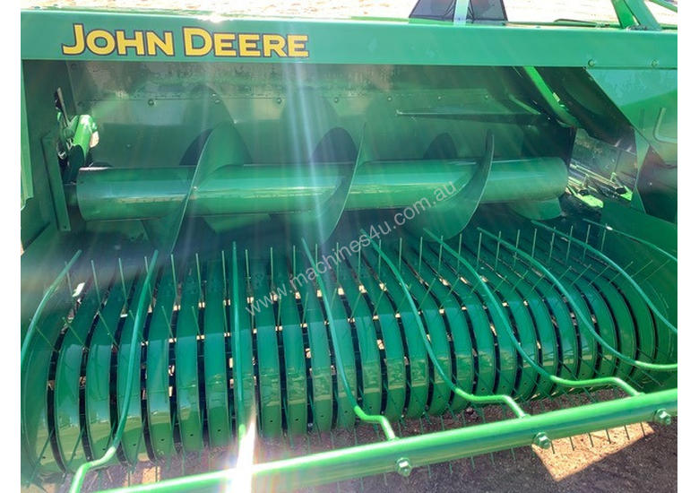 caption John Deere 348 Square Baler Hay/Forage Equip