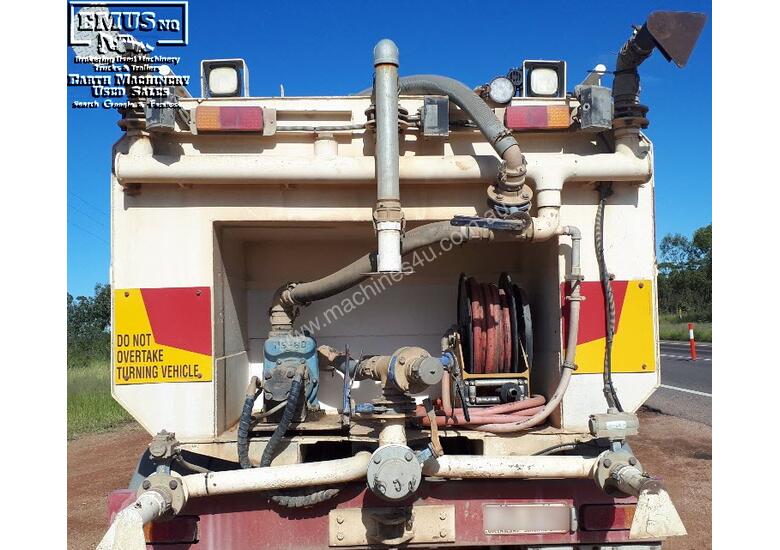 caption Volvo 19,000ltr Water Truck, ready to work. E.M.U.S. TS479