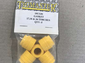 Tigmaster Insulator Gasket for 17, 18 & 26 TIG Torches 18CG01 - Pack of 5 - picture1' - Click to enlarge
