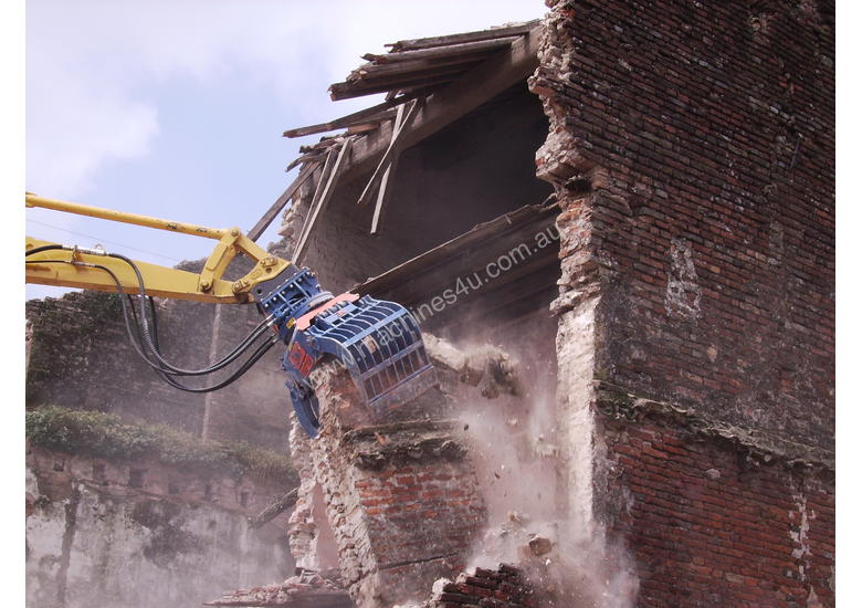 caption 3V Sorting & Demolition Hydraulic Grab