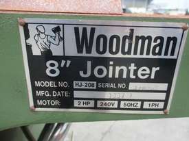 Woodman HJ208 8inch Jointer - picture1' - Click to enlarge