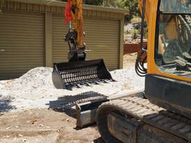 Excavator 1200mm Sieve Rake Bucket - picture0' - Click to enlarge