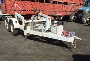 6ton self loader , drum drive , 13 hp honda , ex power line co