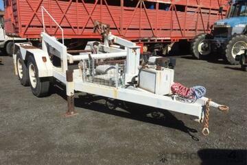 6ton self loader , drum drive , 13 hp honda , ex power line co