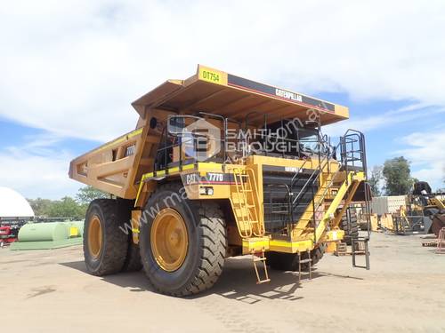 1998 Caterpillar 777D Rigid Off Highway Dump Truck