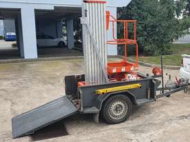 Single Man Lifter & Trailer - PRICE VERY NEGOTIABLE  - picture1' - Click to enlarge
