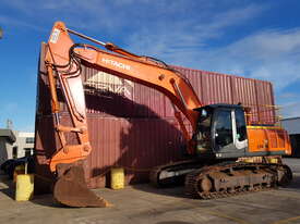 Low hour Hitachi Excavator Zaxis330LC with NEW 6t Genesis GXT555R rotating shear mounted to boom - picture0' - Click to enlarge