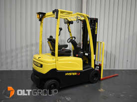 Hyster J1.8XN Electric Forklift 4 Wheel Battery Electric Very Low Hours Container Mast Sideshift - picture1' - Click to enlarge