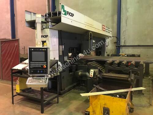 Used FICEP Plasma Drill Punch Plate Working machine