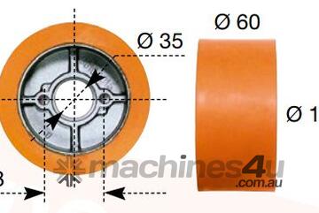 Universal Maggi Rollers for Powerfeeders (High Grip)