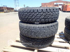 4 X 31X10.50 TYRES (3 X UNUSED), 3 X 235X85R16 TYRES & RIMS & 1 X 285X65R17 TYRE - picture1' - Click to enlarge