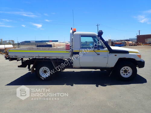 2014 TOYOTA LANDCRUISER VDJ79R 4X4 SINGLE CAB TRAY BACK UTE