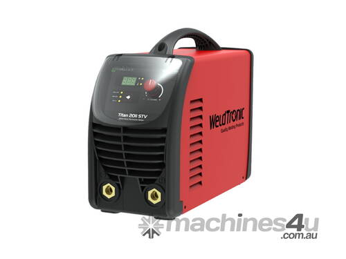 Weldtronic Titan 201i STV MMA/TIG PFC Inverter Welder