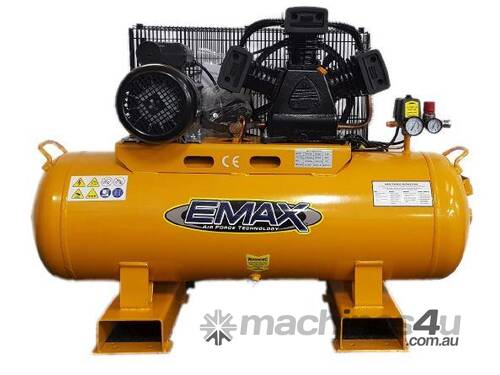 EMAX EMX3100 AIR COMPRESSOR 3HP HEAVY DUTY INDUSTRIAL WORKSHOP SERIES 240V