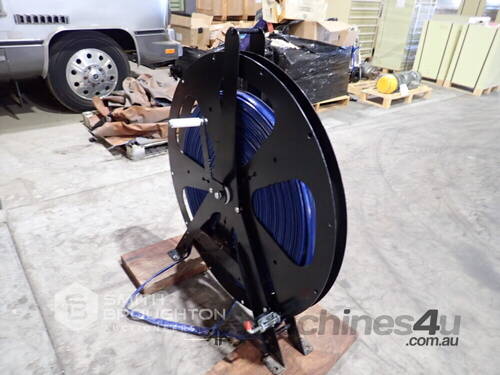 Used INDUSTRIAL HOSE SYSTEMS GF19F 50 HOSE REEL APPROX 100M X 25MM