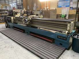Steelmaster 3000mm Long Lathe 500mm Swing, 80mm Spindle, Rapid Traverse, 2 Axis Digital Read Out - picture0' - Click to enlarge