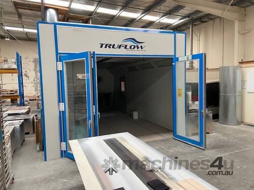 Heated Semi Downdraft Spray Booth